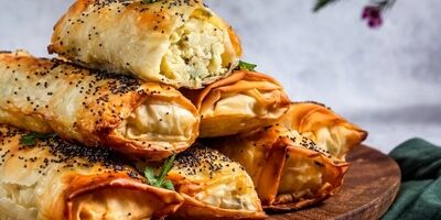 طرز تهیه بورک مرغ و قارچ به روش ترکیه ای
