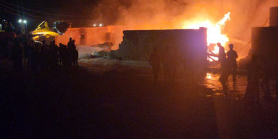 حریق سینمای قدیمی ایران در خیابان لاله زار
