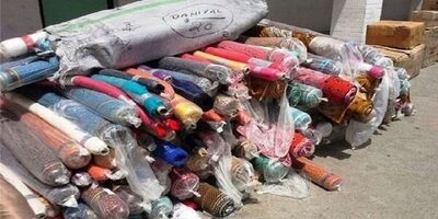 کشف ۵۰ میلیارد ریالی پارچه‌های قاچاق
