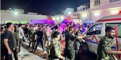آتش‌سوزی در یک مراسم عروسی در شمال عراق/ ده‌ها نفر جان باختند
