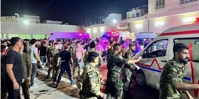 آتش‌سوزی در یک مراسم عروسی در شمال عراق/ ده‌ها نفر جان باختند
