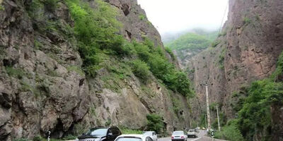 جاده هراز تا ساعت ۱۴ امروز مسدود است
