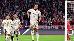 شب درخشان هری کین در UCL

