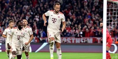 شب درخشان هری کین در UCL
