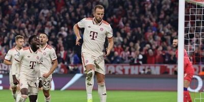 شب درخشان هری کین در UCL

