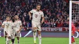 شب درخشان هری کین در UCL
