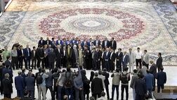 تنها 5 نفر در کارگاه بافنده بزرگترین فرش دستباف جهان بیمه هستند