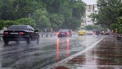برخی از خیابان‌های تهران لغزنده است