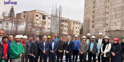 بازدید مدیرعامل بیمه آسیا از شعبه ساری