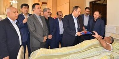 دیدار مدیرعامل بیمه آسیا با جانبازان انقلاب اسلامی
