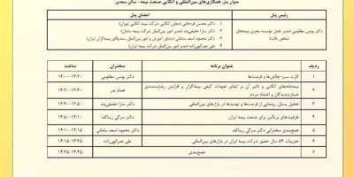 کارگاه آموزشی پسا رویداد همایش بیمه و توسعه 1403 با موضوع نسل هزاره اینشورتک و سرمایه گذاری خطرپذیر چگونه اکوسیستم بیمه را بر هم خواهد زد
