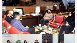 دیدارهای رئیس شعبه بیمه نوین لرستان با مدیران استانی با محور توسعه خدمات بیمه‌ای

