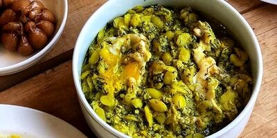 با این روش ساده خورش باقلا قاتق را سه سوت درست کنید 