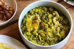با این روش ساده خورش باقلا قاتق را سه سوت درست کنید 