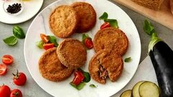 طرز تهیه کتلت بادمجان رنده شده