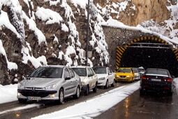 بارندگی در محور‌های ۶ استان کشور/ از زنجیرچرخ استفاده کنید
