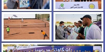  بیمه سرمد، به مقام سومی لیگ برتر تنیس رسید 