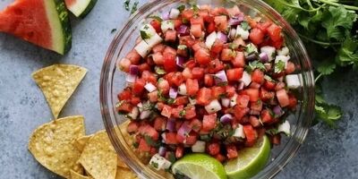 چطوری سالاد سالسای هندوانه درست کنیم؟
