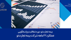گزارش عملکرد 17 ماهه شرکت بیمه تجارت‌نو
