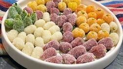 ۳۰دقیقه ای شیرینی توت نوروزی درست کنید + طرز تهیه
