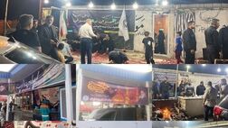 خدمت‌رسانی شبانه‌روزی موکب بیمه ایران در مسیر زائران حسینی