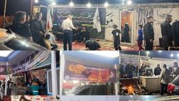 خدمت‌رسانی شبانه‌روزی موکب بیمه ایران در مسیر زائران حسینی