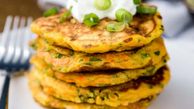 پنکیک سبزیجات؛ یک میان وعده فوری و مقوی برای کودکان
