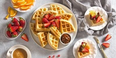 طرز تهیه وافل
