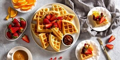 طرز تهیه وافل
