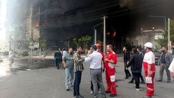 ۸ کشته و ۴١ مصدوم در حریق پاساژ ارغوان اندیشه
