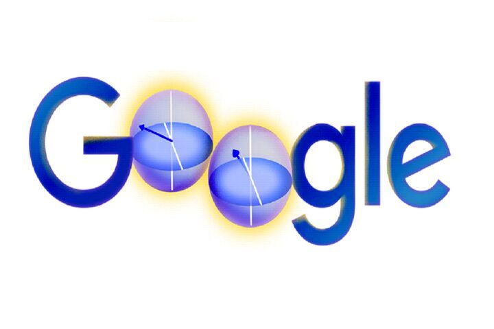 تغییر لوگوی گوگل به مناسبت روز جهانی کوانتوم