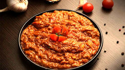 طرز تهیه میرزا قاسمی با بادمجان کبابی و طعم دودی
