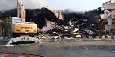 آتش سوزی بازار پردیس جان یک نفر را گرفت