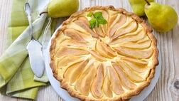 طرز تهیه تارت گلابی، گزینه مناسبی برای میان وعده بچه مدرسه ای ها