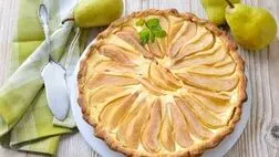 طرز تهیه تارت گلابی، گزینه مناسبی برای میان وعده بچه مدرسه ای ها