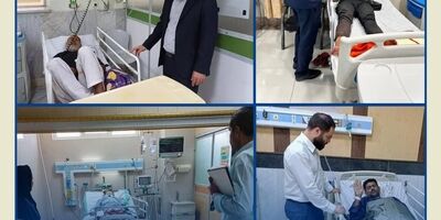 انتقال جانباختگان و مصدومان حادثه اتوبوس زائران پاکستانی
