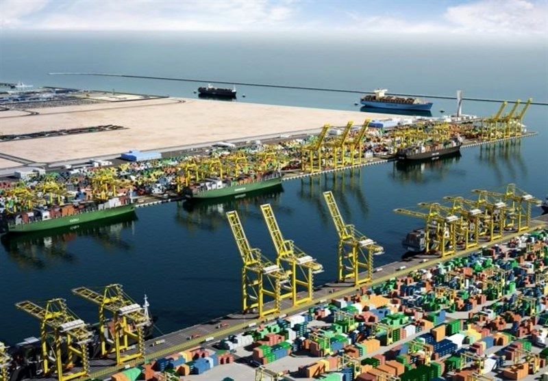 بندر جبل علی امارات  تعطیل شد