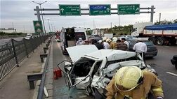 فوت روزانه یک نفر در بزرگراه‌ها بر اثر تصادفات رانندگی

