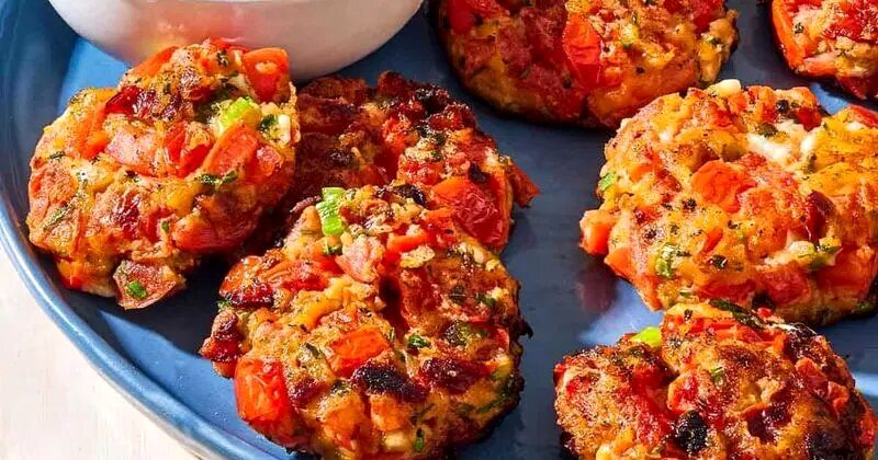 کتلت گوجه فرنگی؛ غذایی خوشمزه و خاص از جزیره سانتورینی یونان
