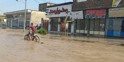 مفقود شدن یک نفر در سیلاب کلاله/ مدارس کلاله تعطیل شد
