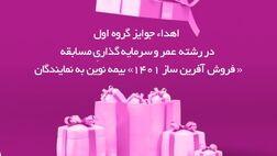 اهدای جوایز برندگان مسابقه عمر و سرمایه‌گذاری "آفرین ساز"