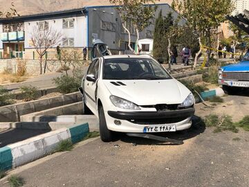 تصادف کامیون با ۱۴ خودرو در تهران