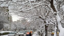 بارش برف و باران در نقاط مختلف کشور