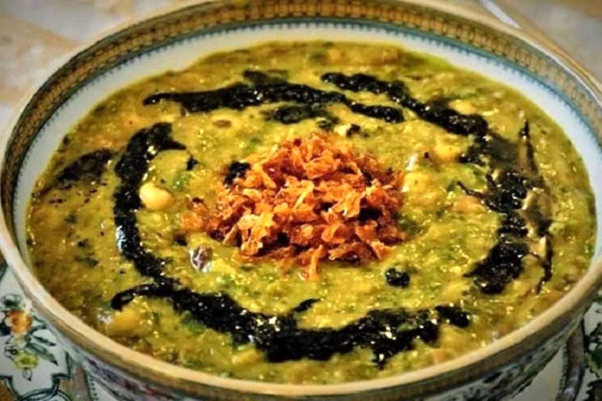 طرز تهیه آش کلمبرگ تبریزی