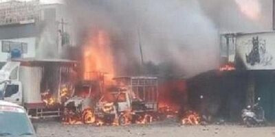 ۶ کشته و ۹ زخمی در آتش سوزی یک کارخانه در جنوب غربی هند