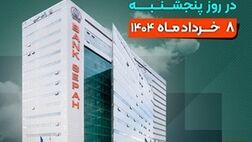 لیست شعب کشیک بانک سپه در روز پنجشنبه هشتم خردادماه

