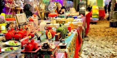 برپایی سفره یلدا در مناطق ۲۲ گانه پایتخت