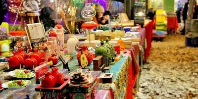 برپایی سفره یلدا در مناطق ۲۲ گانه پایتخت