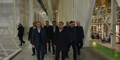بازدید مدیرعامل و اعضای هیأت مدیره بانک صنعت و معدن از مجموعه ماموت در استان البرز
