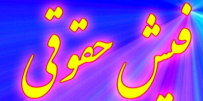 فیش‌های حقوقی در آستانه انتشار قرار گرفت
